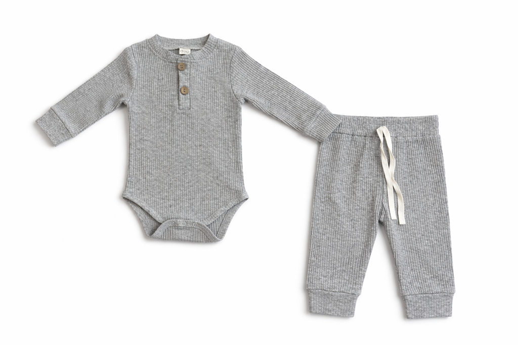 Boys 2 Pcs Long Sleeve Bodysuit And Pants