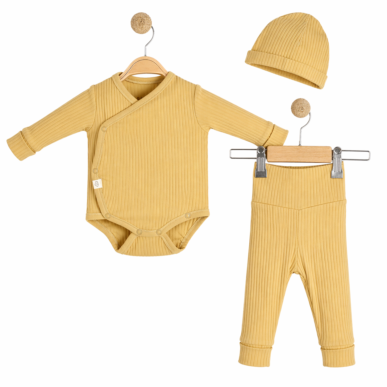 Anna Babba 3pcs Newborn Cotton Set