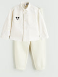 Nara 2 Pcs Demin Jacket And Jogger Set Boys