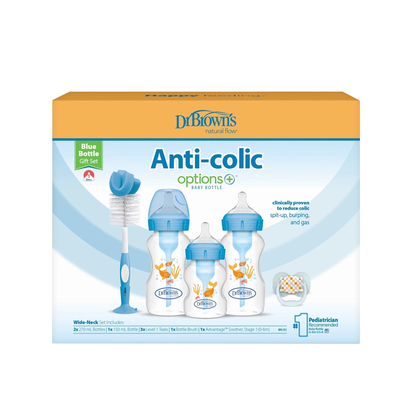 Dr. Brown Anti-Colic Starter Pack Feeding Bottle Gift Set