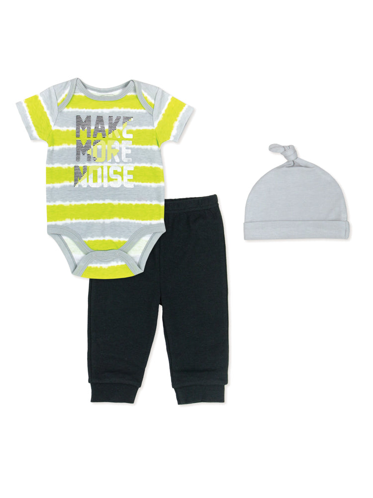Mother’s Choice 3 Pcs Boys Cotton Set
