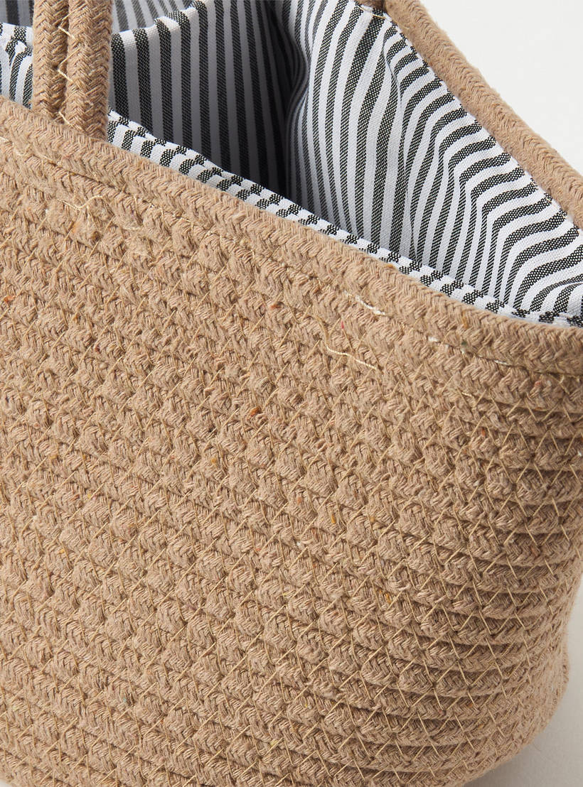 Knitted Diaper Caddy