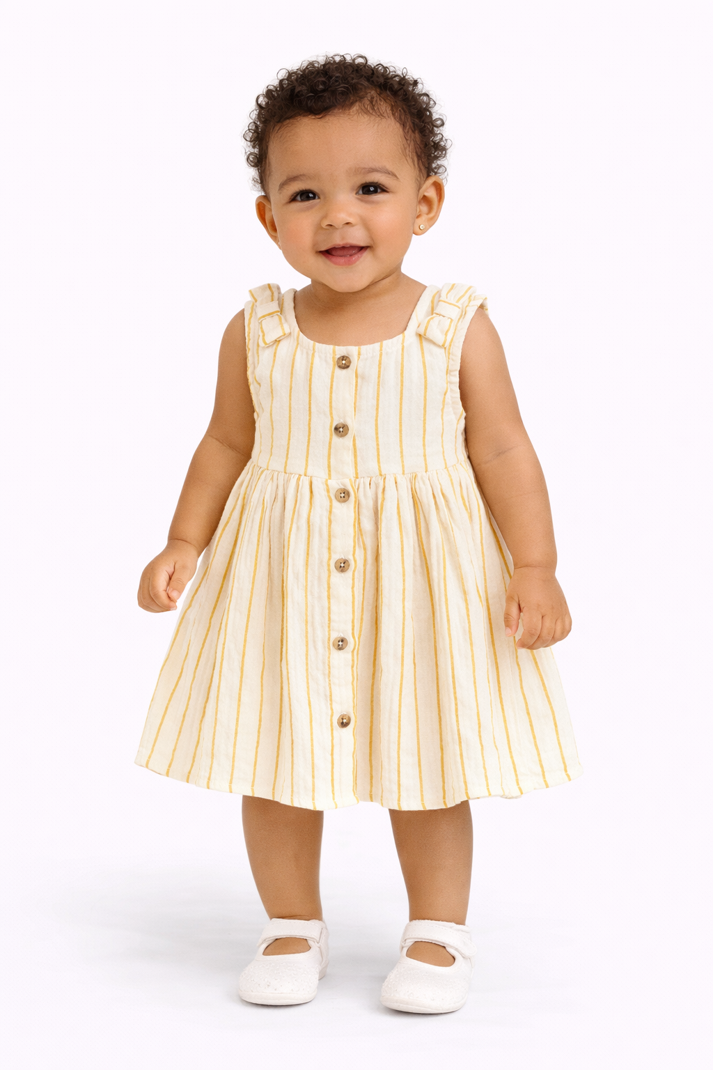 Nara Muslin Stripped Dress