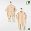 Eslenza 2pcs Gender Neutral Organic Cotton Sleepsuit