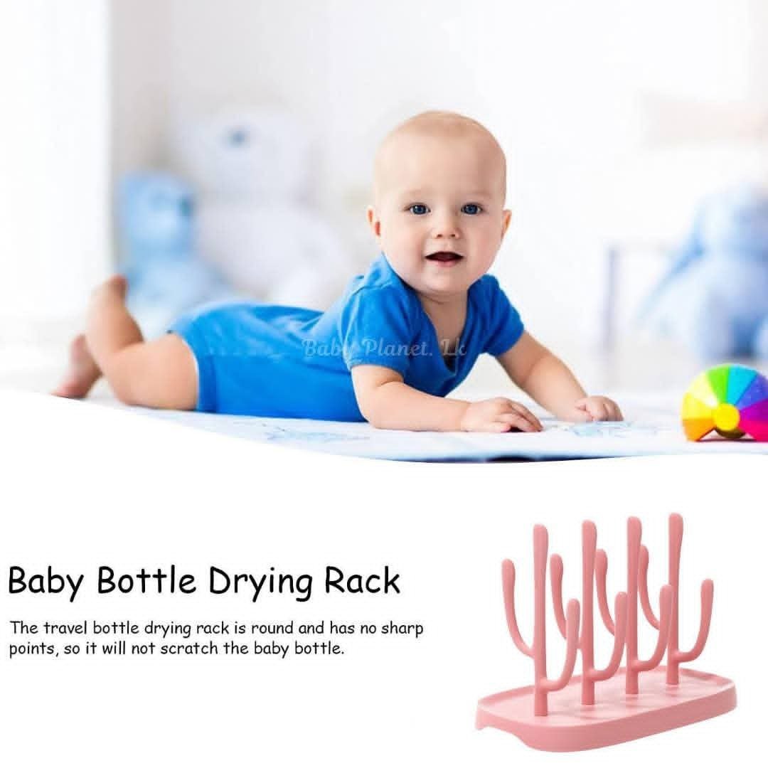 Cactus Shape Portable Baby Bottle Drain Rack