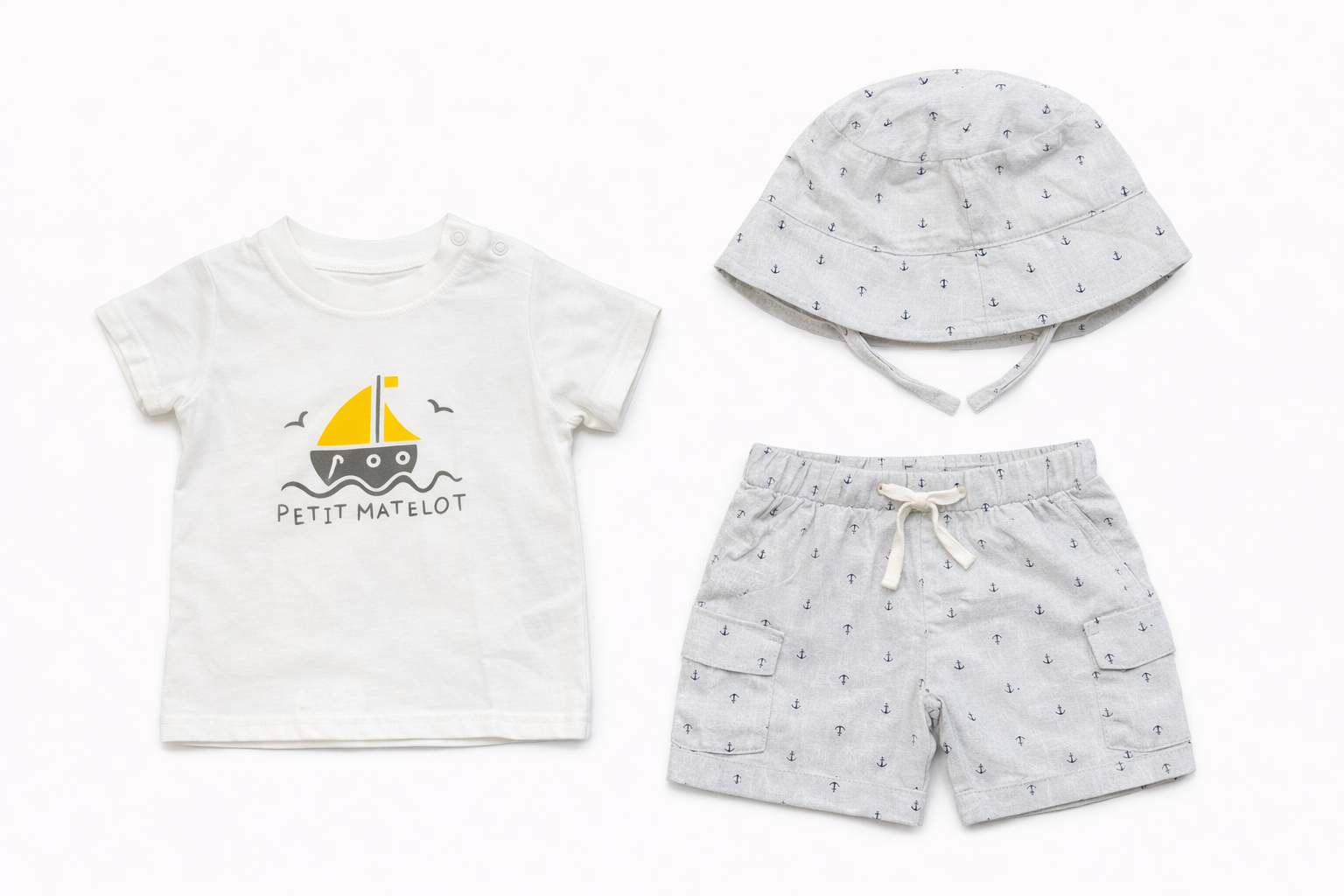 Cute Koala 3 Pcs Boys Set With Hat