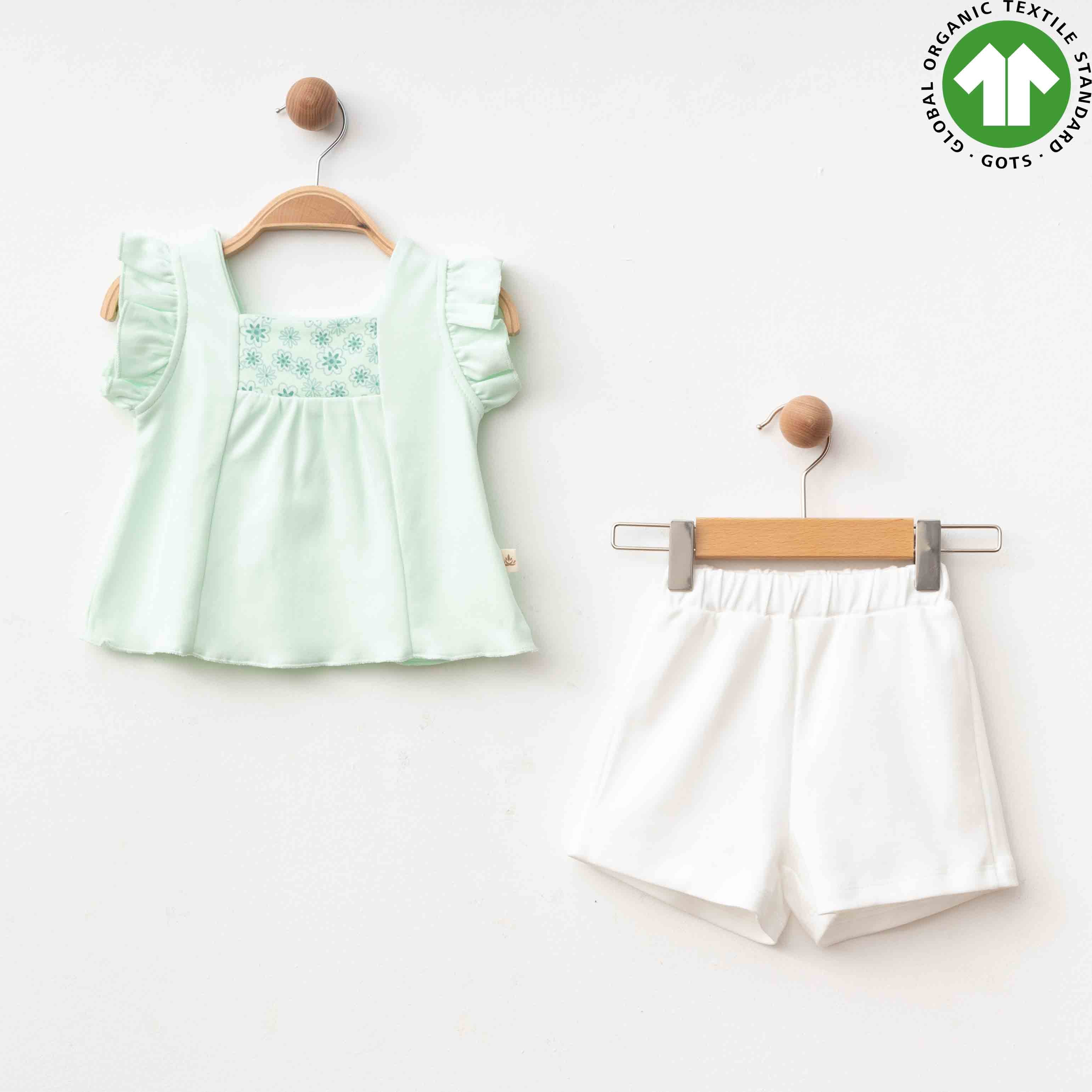 Eslenza 2 pcs Girl set  Mint