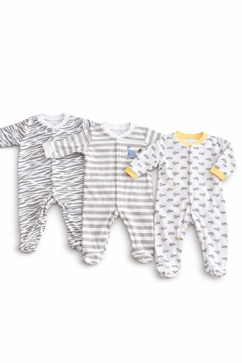 George 3pcs Footed Sleepsuit