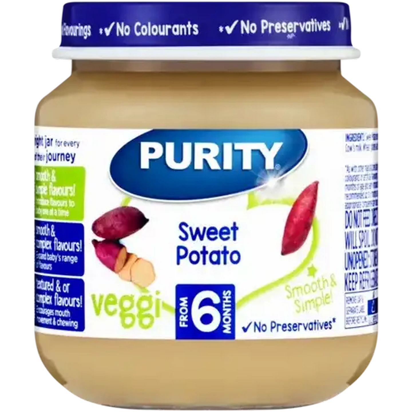 Purity Baby Food 125g