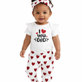 Sunnozy 3 Pcs Girl Set With Leggings