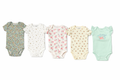 Sunnozy 5pcs Cotton Bodysuit