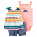 Tedmimak 3 Pcs Girl Set