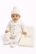 Designer Baby Knitted 4 Pcs Set