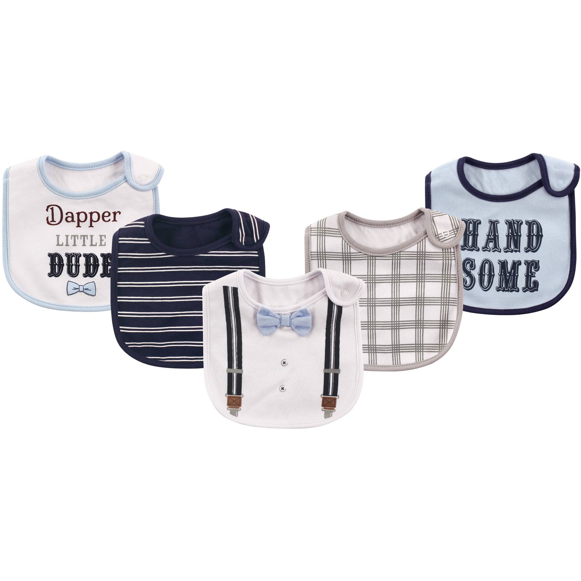 Little Treasure 5pcs Cotton Bibs