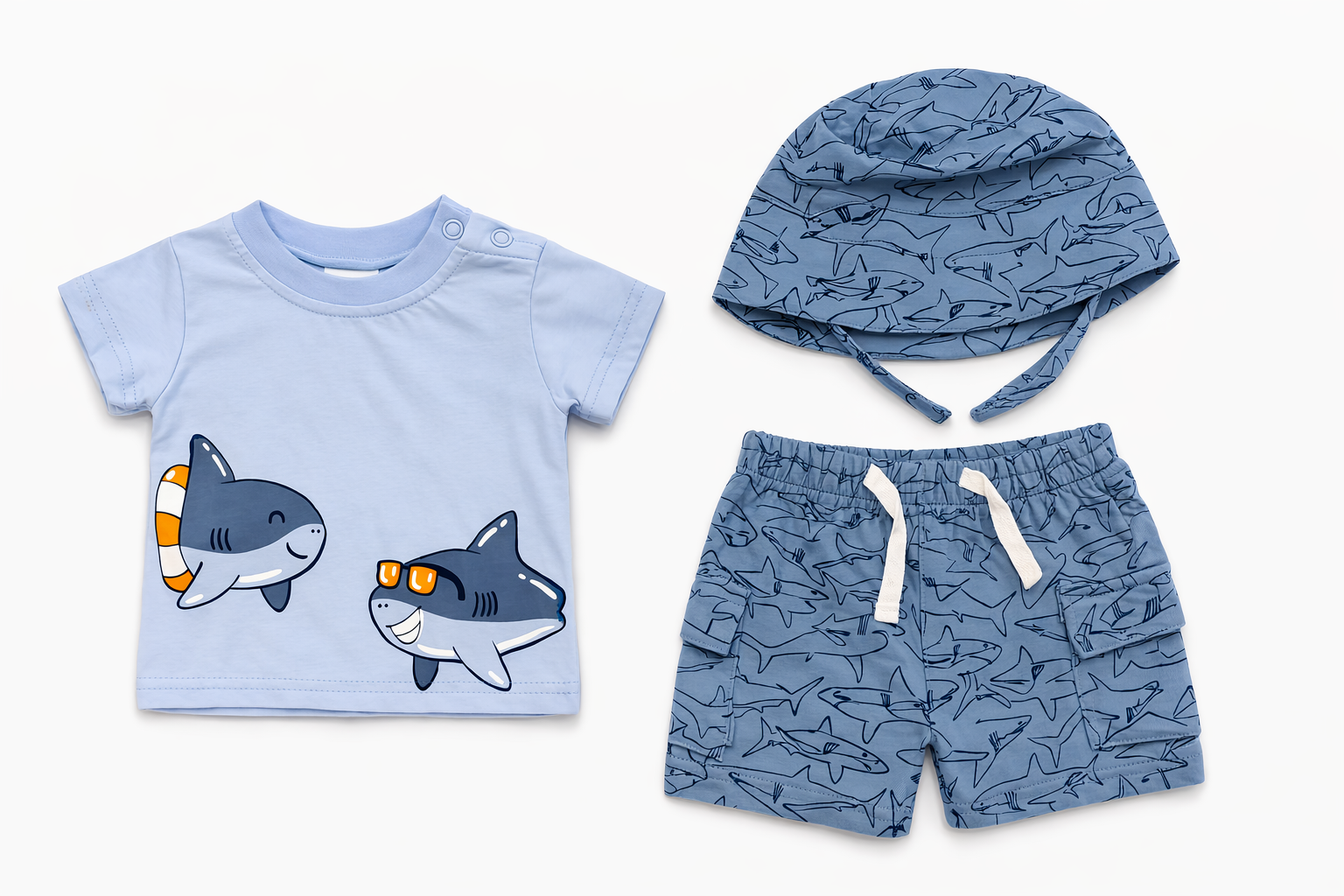 Cute Koala 3 Pcs Boys Set With Hat