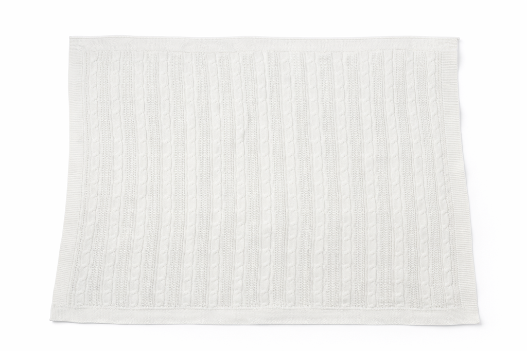 Caramini Knitted Blanket With Buddy