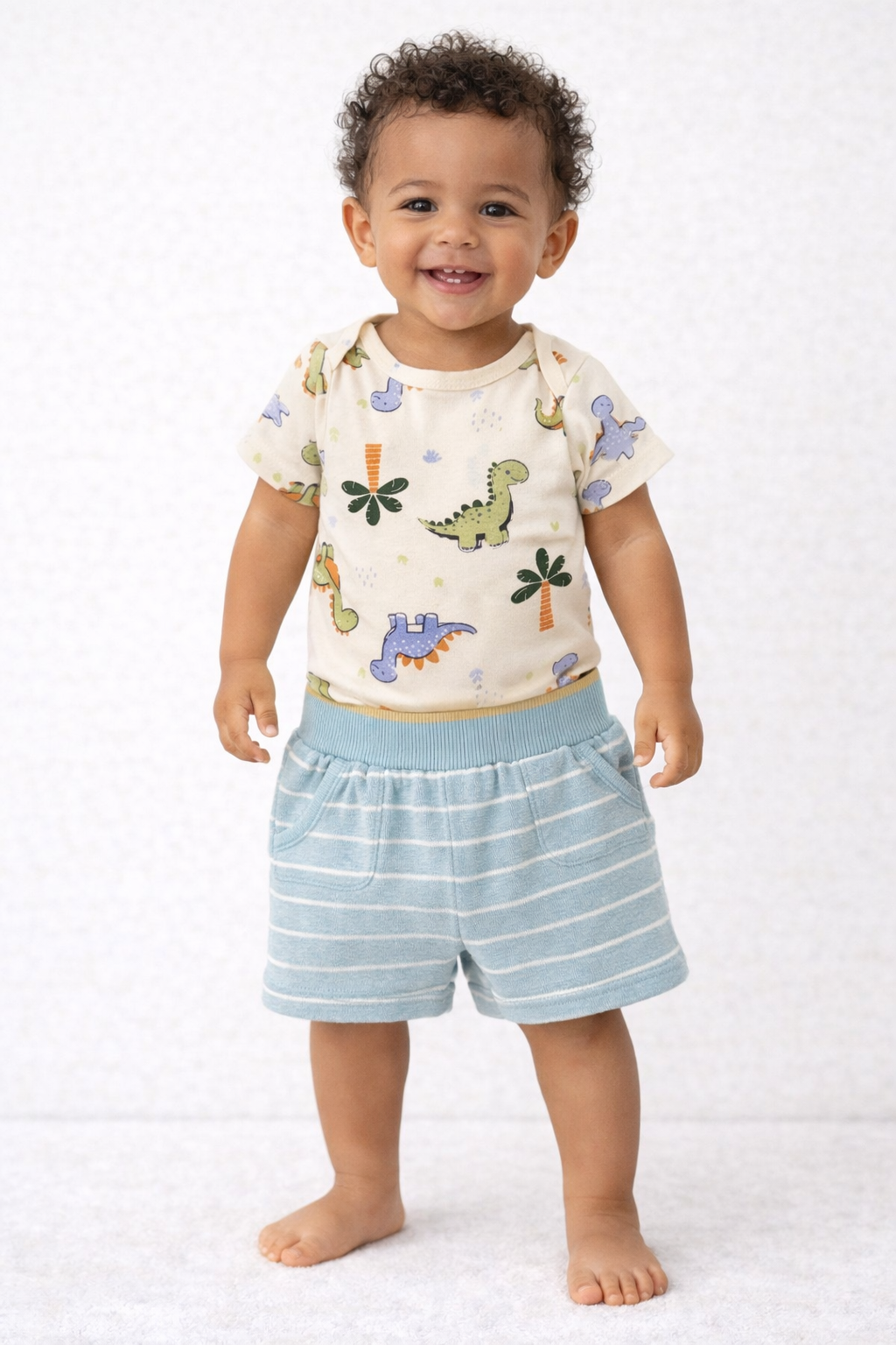 Rabbit Bear 2 Pcs Organic Bodysuit And Top