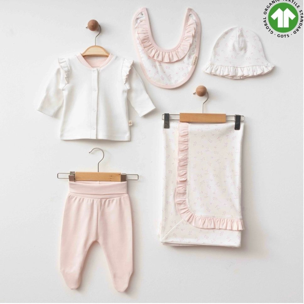 Eslenza 4pcs Girls Organic cotton Welcome Set