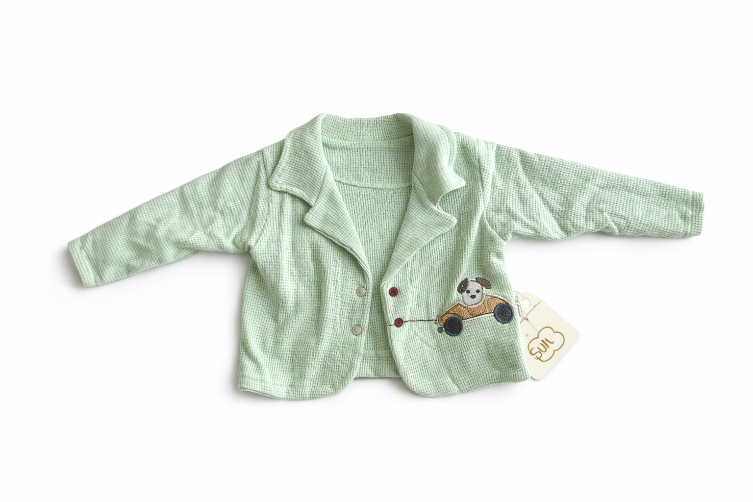 Baby Im 3 Pcs Boys Cotton Suit Set