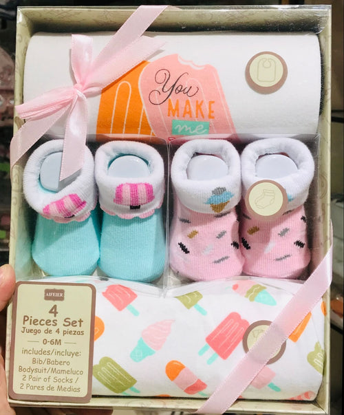 Baby 4pcs Gift Set