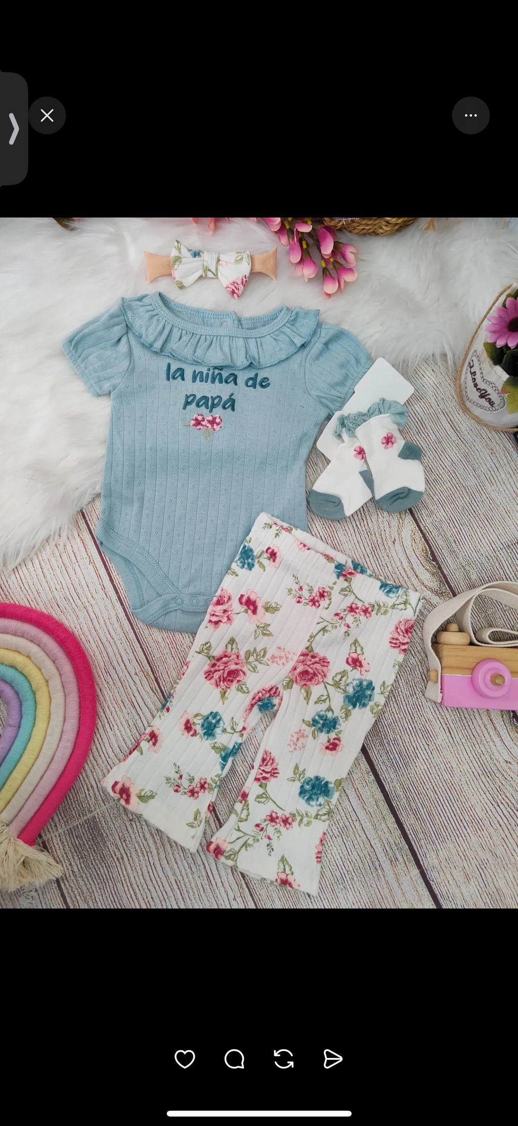 Tahari Girls 4 Pcs Set With Flare Pants