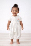 Eslenza Girls Jumpsuit Ekru
