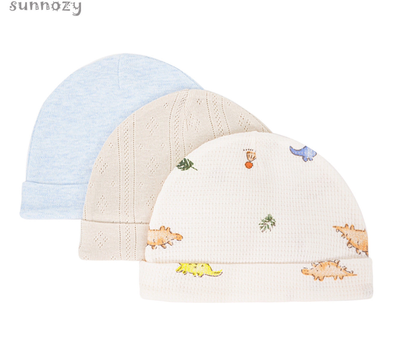 Sunnozy 3pcs Cotton Hat