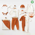 Eslenza 10pcs Organic Cotton Welcome Set Girls And Boys White