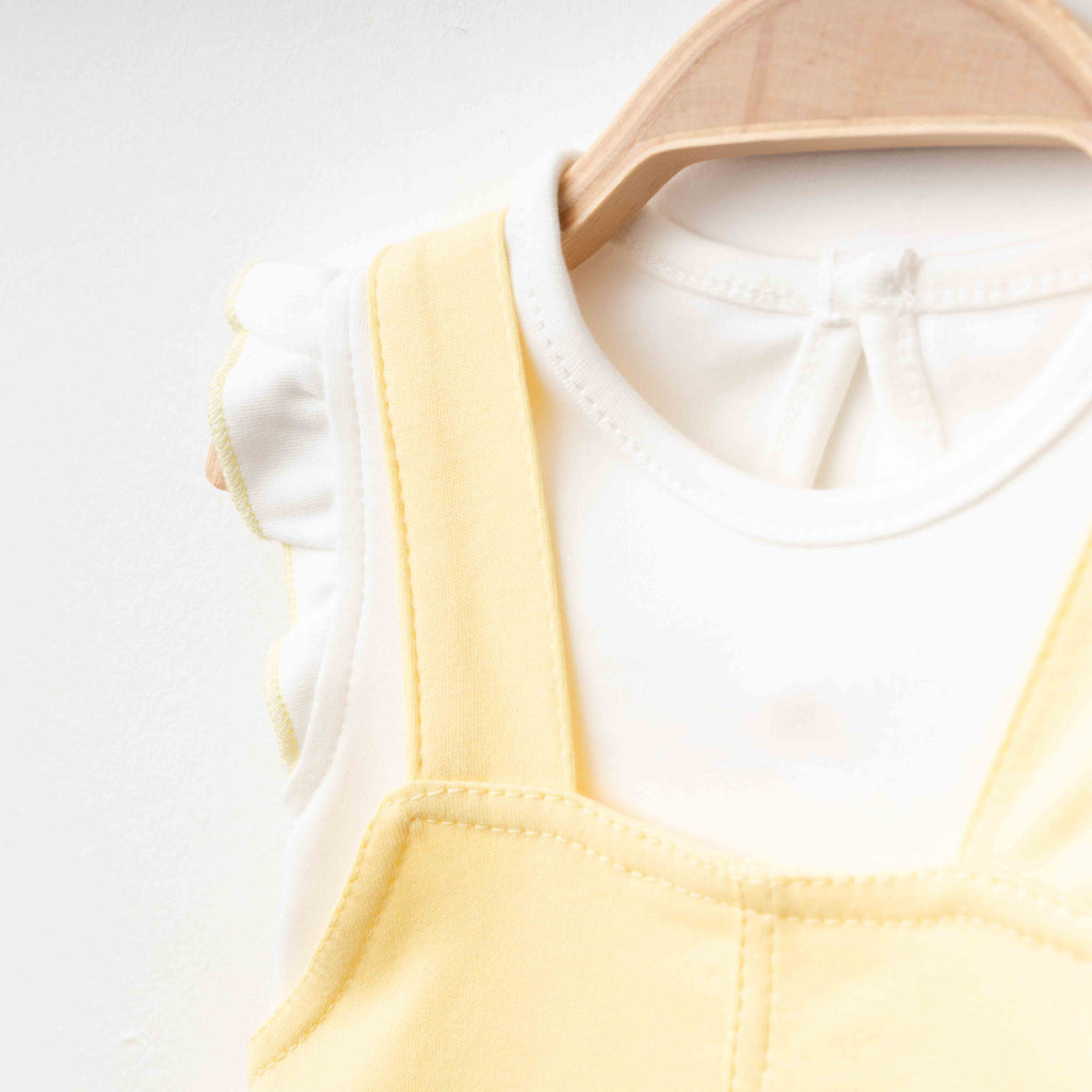 Eslenza Girls 2 pcs Dungarees Set