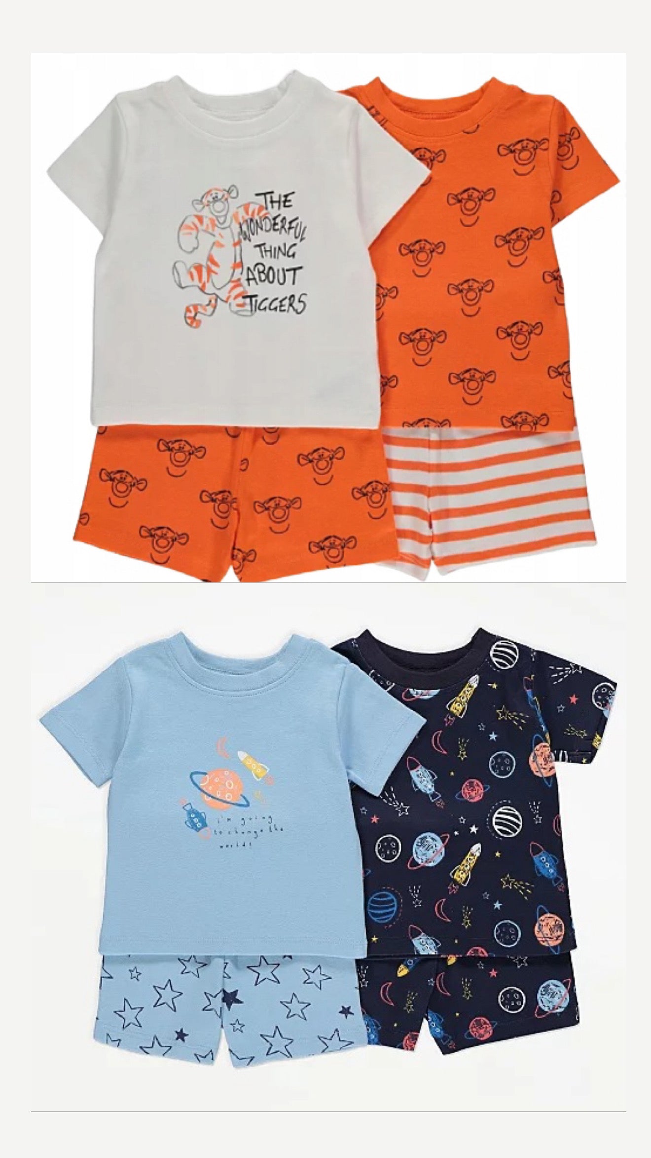 George 4pcs Pyjamas Set