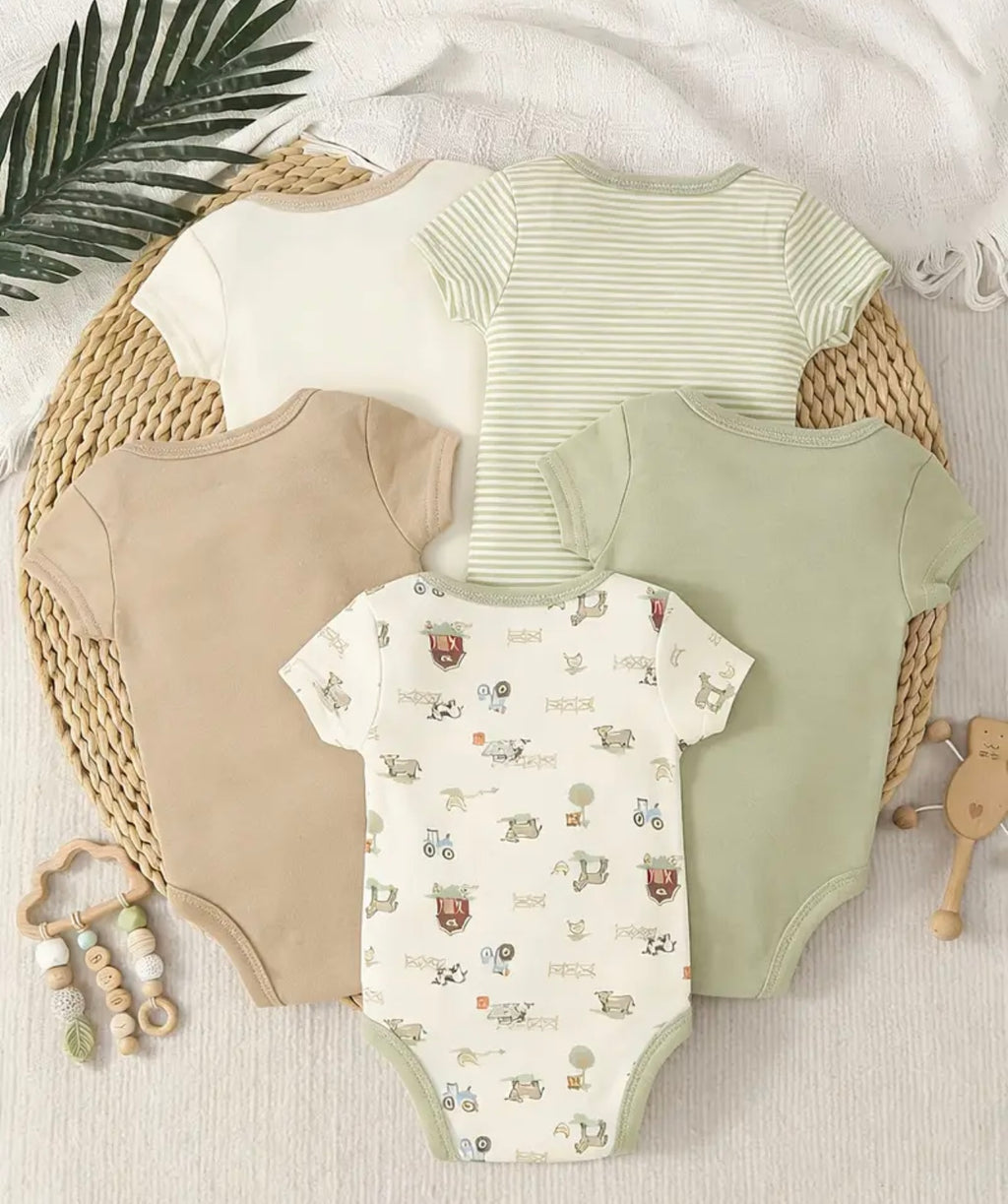 Kyle 5pcs Bodysuit Set
