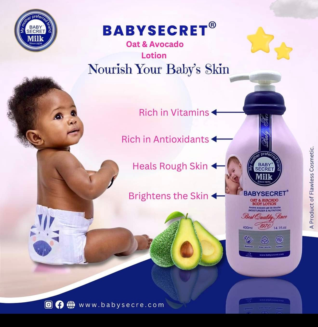 Baby Secret Amino Acid Lotion 400ml