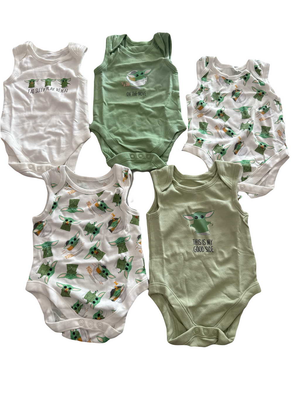 Star Wars 5pcs George Sleeveless Bodysuit