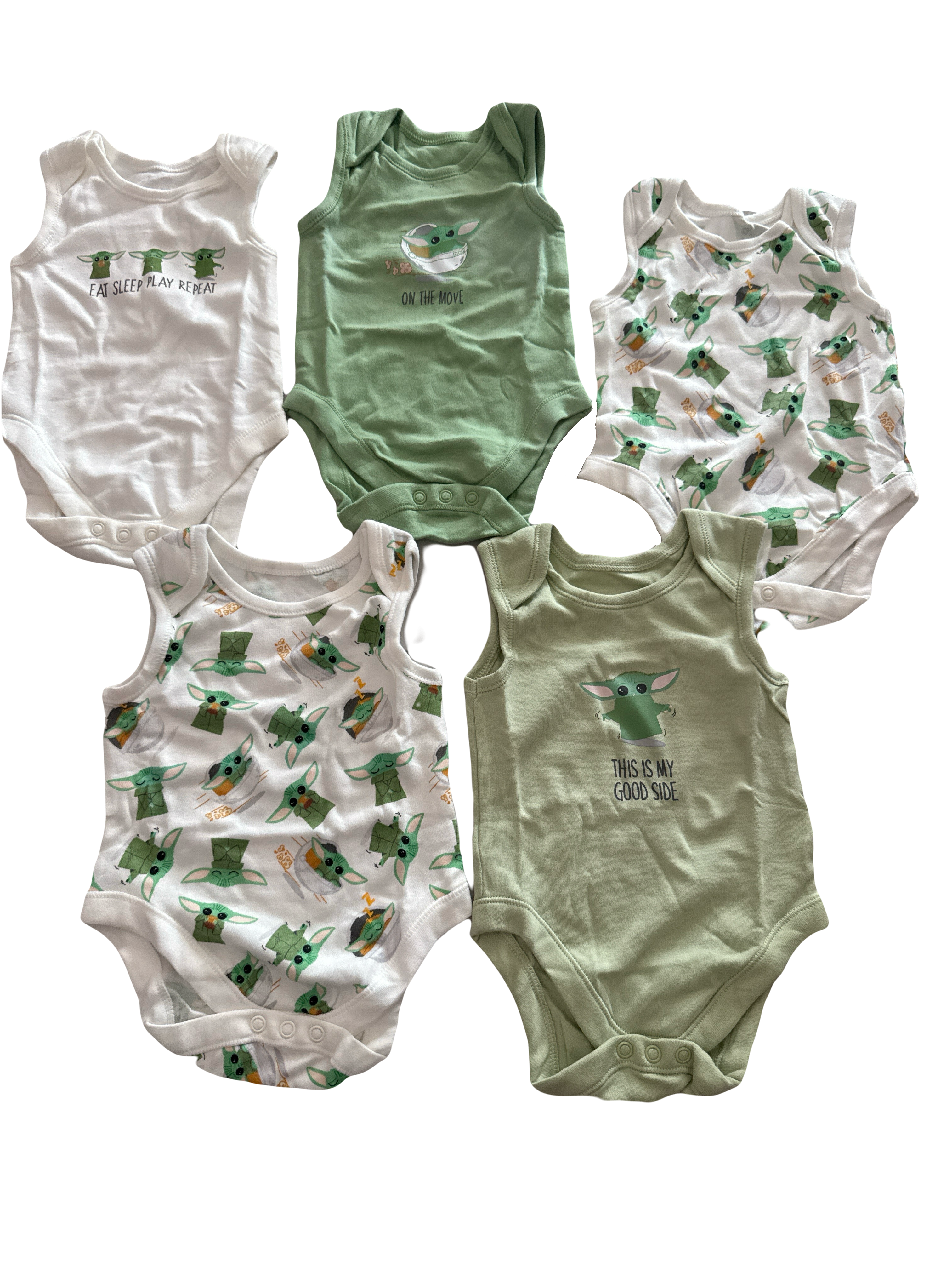 Star Wars 5pcs George Sleeveless Bodysuit