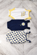 Hudson Baby 3pcs Bodysuit