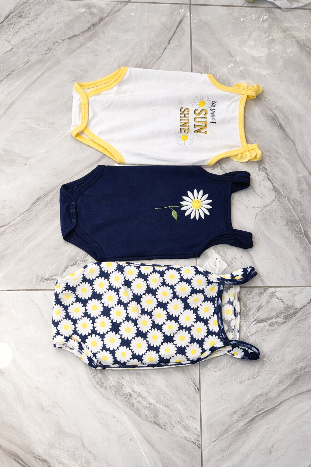 Hudson Baby 3pcs Bodysuit