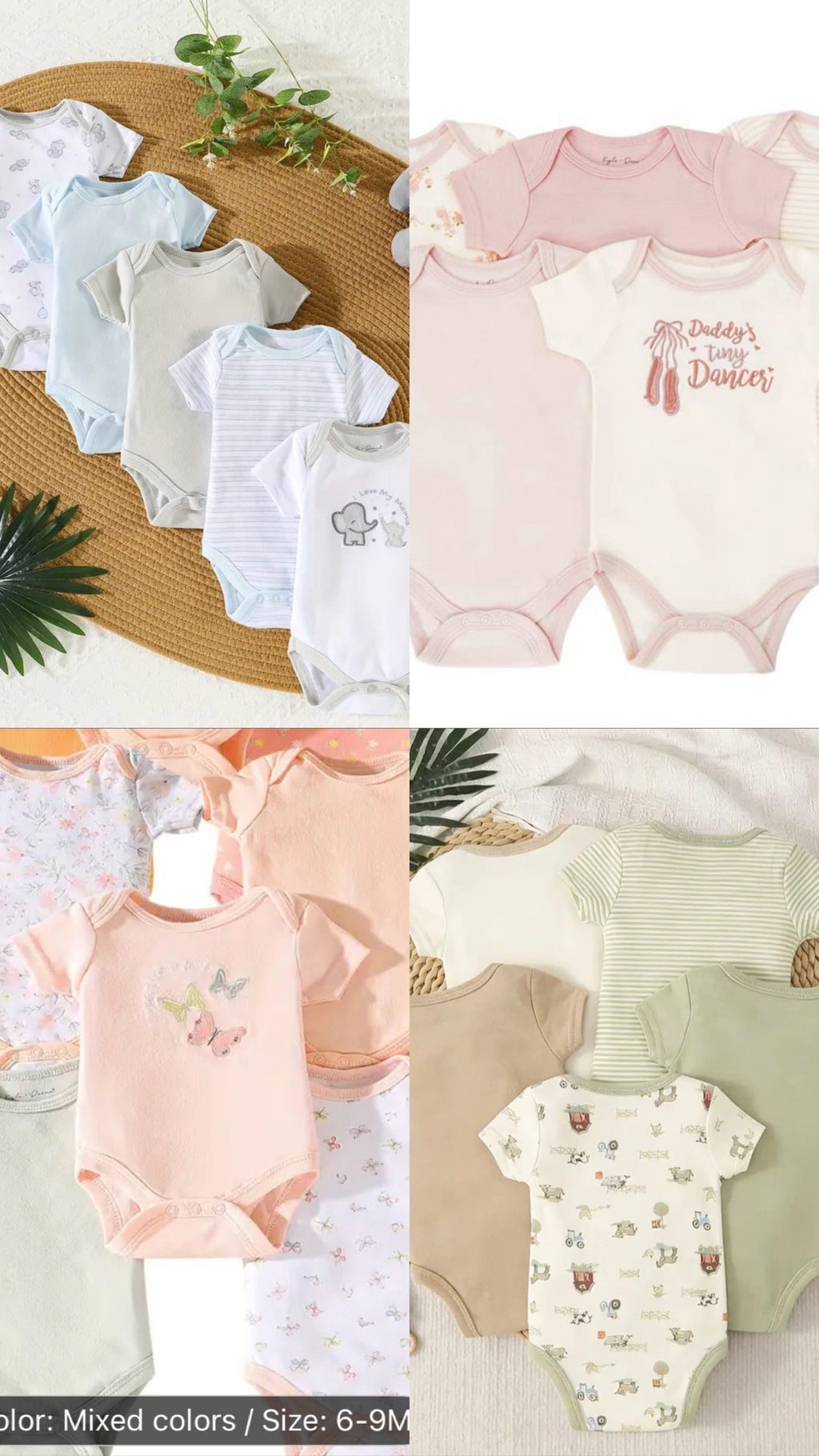 Kyle 5pcs Bodysuit Set