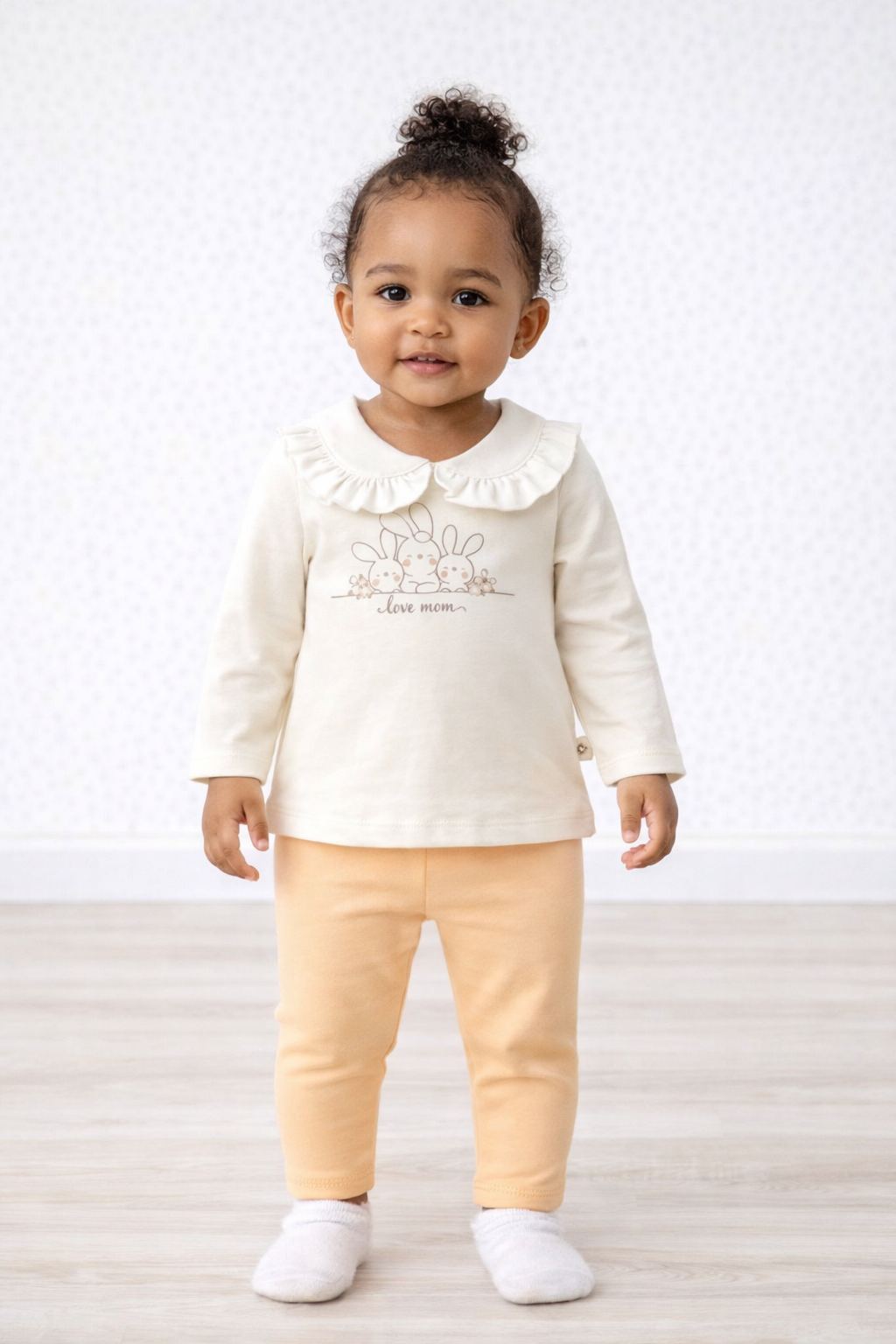Eslenza 2 Pcs Love Mom cotton set