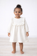 Eslenza Girl White Long Sleeve Dress