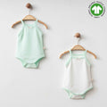 Eslenza 2 Pcs Sleeves Bodysuit Mint