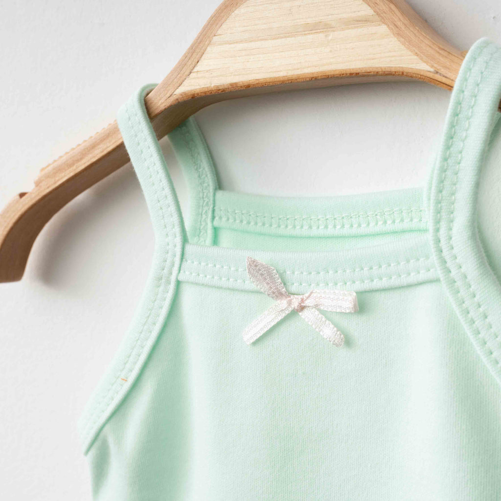 Eslenza 2 Pcs Sleeves Bodysuit Mint