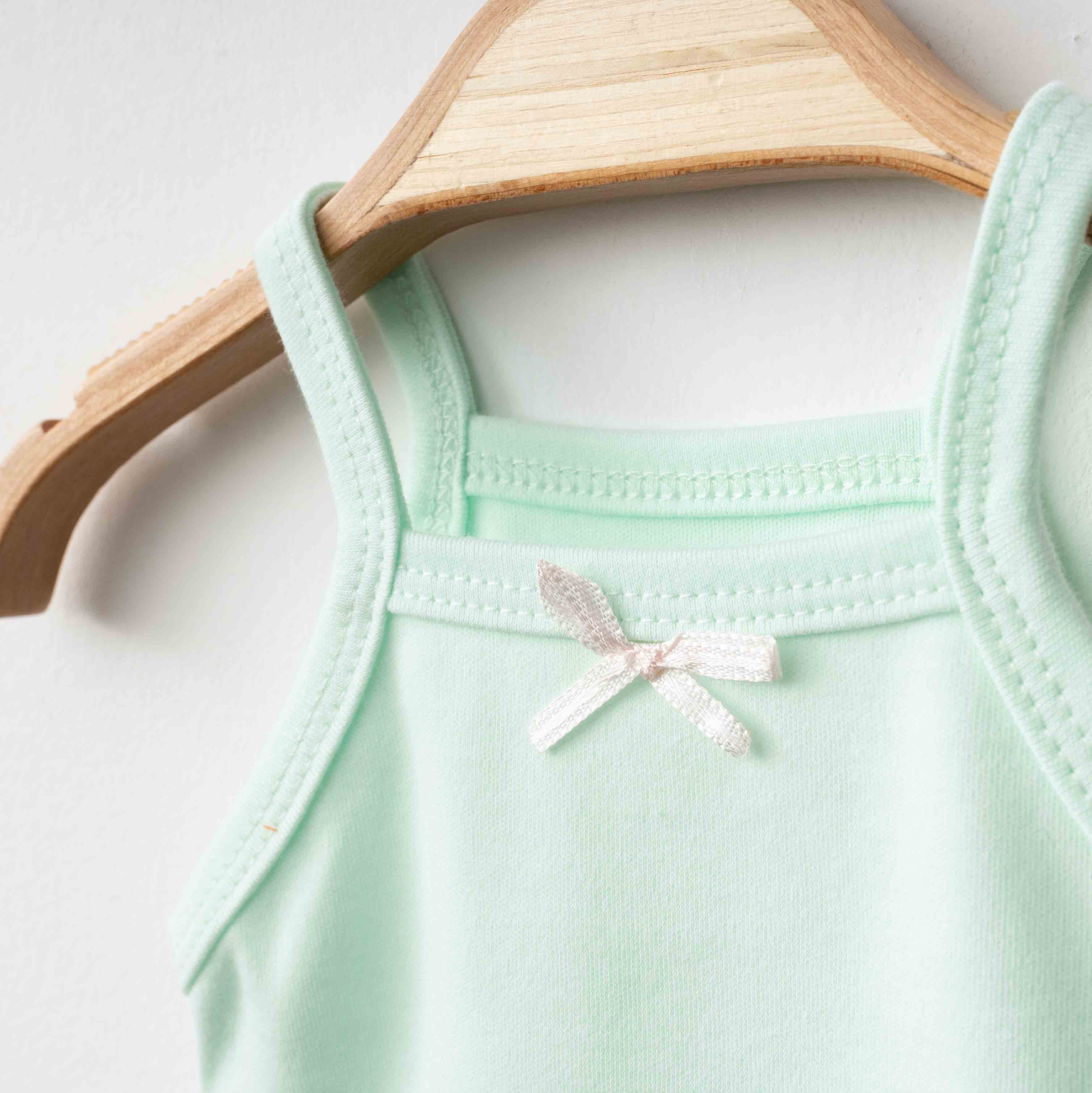 Eslenza 2 Pcs Sleeves Bodysuit Mint