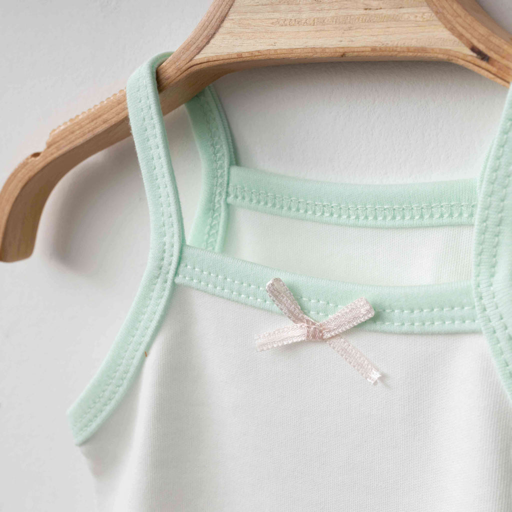 Eslenza 2 Pcs Sleeves Bodysuit Mint