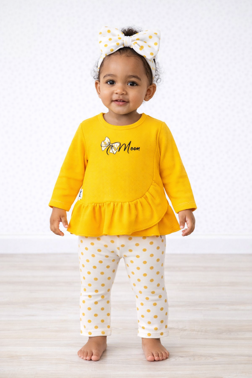 DB Moon Waffle Girl Top And Down Yellow