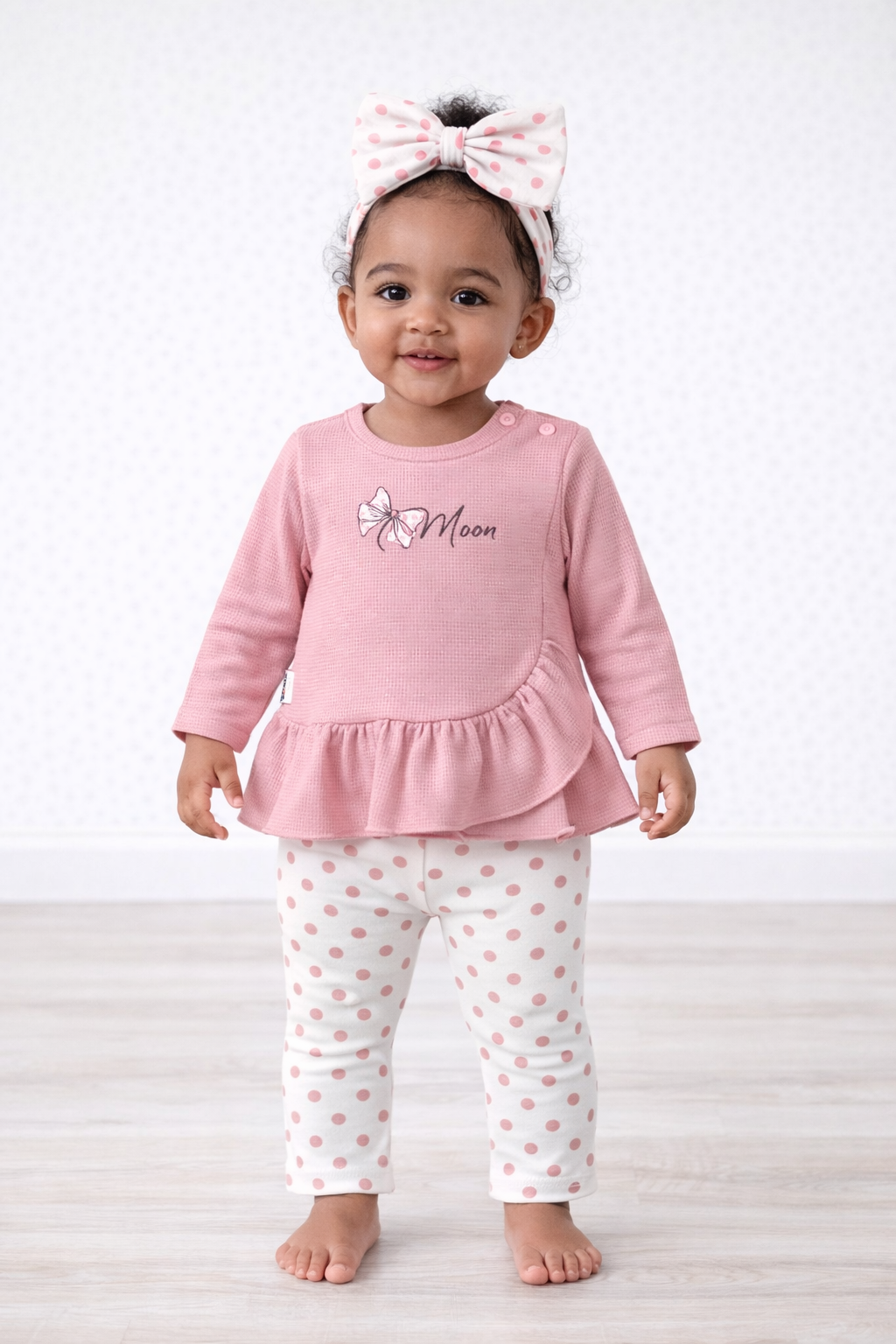DB Moon Waffle Girl Top And Down pink
