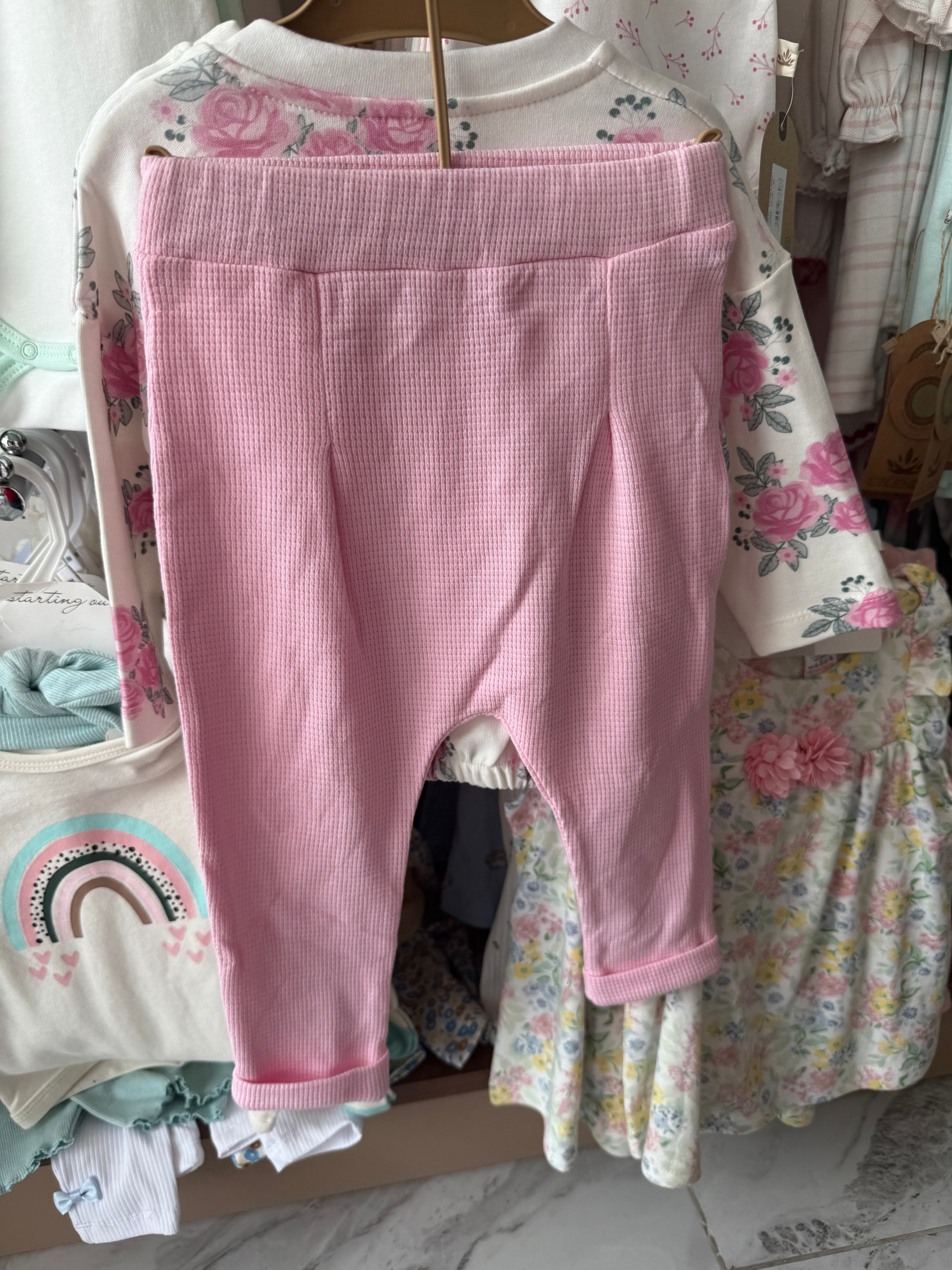 DB Moon Garden Girl Top & Down Pink
