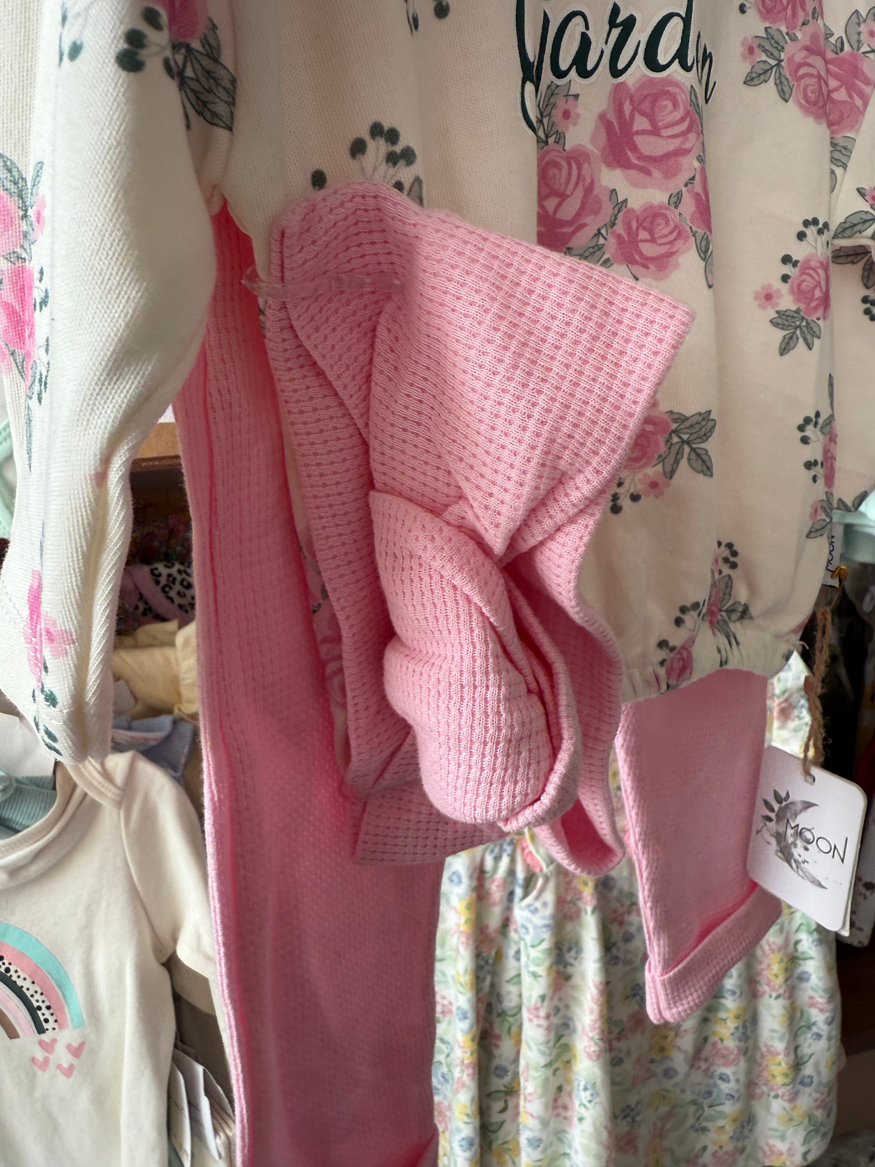 DB Moon Garden Girl Top & Down Pink