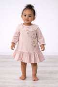 Anna Babba Elbise Leaf Fealing Girl Dress