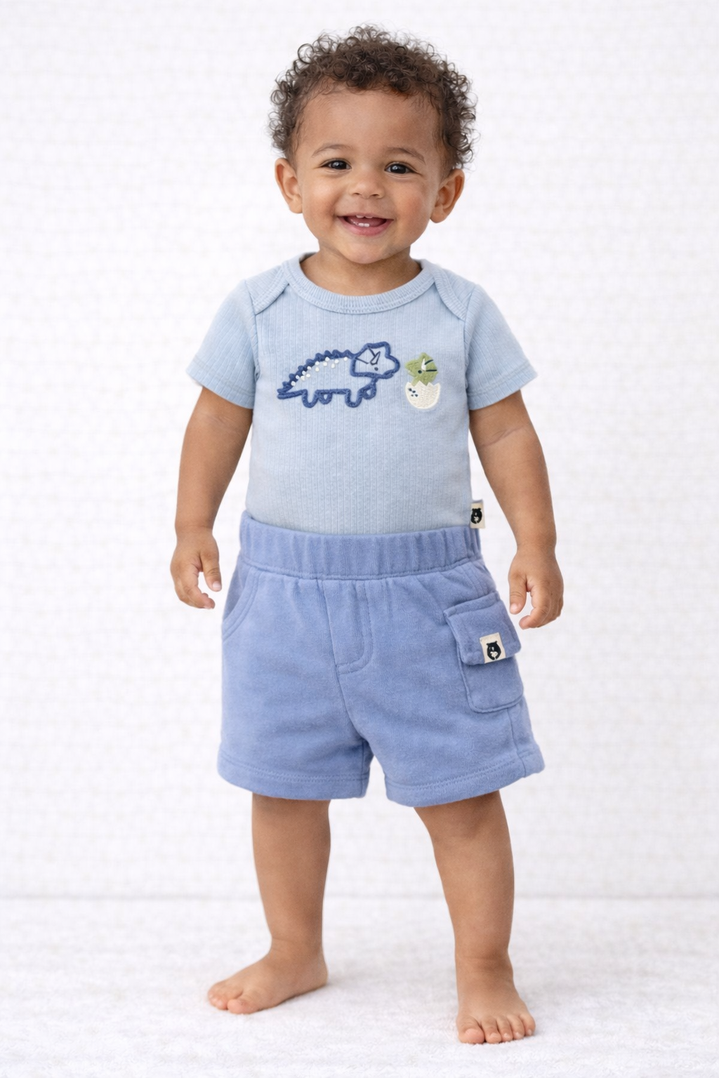 Rabbit Bear 2 Pcs Organic Bodysuit And Top