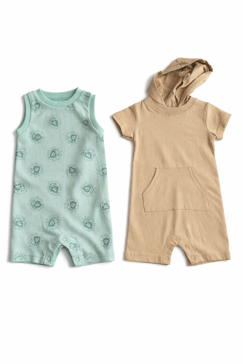 Cute Koala 2 Pcs  Romper With Hoodie